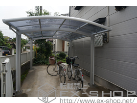 のカーポート カルエードシグマIII 積雪〜20cm対応 施工例