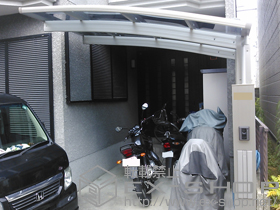 のカーポート プレシオスポート 積雪〜20cm対応 施工例