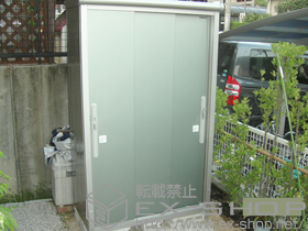 の物置・屋外倉庫 エスモ 一般型(ESD-1206AG) 施工例