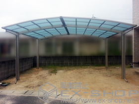 のカーポート レイナポートグラン M合掌　積雪〜20cm対応 施工例