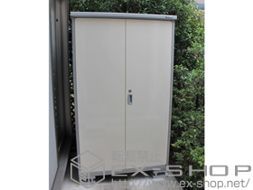 の物置・屋外倉庫 アイビーストッカー(BJN-117E FW) 施工例