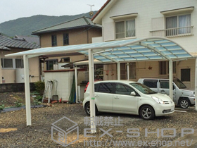 のカーポート レイナツインポートグラン　積雪〜20cm対応 施工例