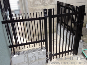 のフェンス・柵 アルミトンガ1型　フリーポールタイプ 施工例