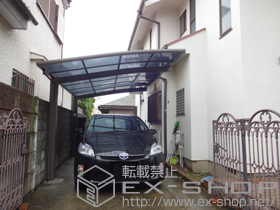 のカーポート カーブポートシグマIII 積雪〜20cm対応 施工例