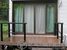 YKKAP�̃E�b�h�f�b�L ���E�b�h�f�b�L200+�V���v�����_���f�b�L�t�F���X8�^ �����i�q1�{�^�C�v�� �{�H��