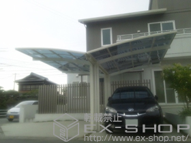 のカーポート レイナポートグラン Y合掌　積雪〜20cm対応 施工例