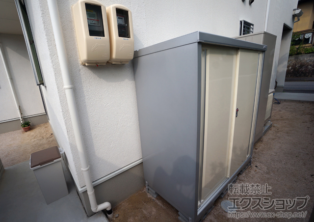 の物置・屋外倉庫 シンプリー 一般型（MJN-157D） 施工例