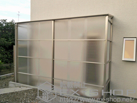 のストックヤード ストックヤードII 片側ドア付きタイプ 積雪〜20cm対応 施工例