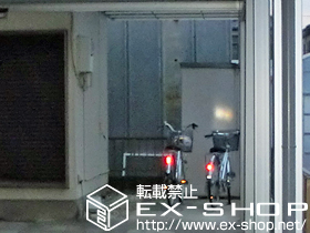 のテラス屋根 ライザーテラスII F型 1500 テラスタイプ 単体 積雪〜50cm対応 施工例