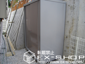 の物置・屋外倉庫 シンプリー 一般型(MJN-159E　AR) 施工例