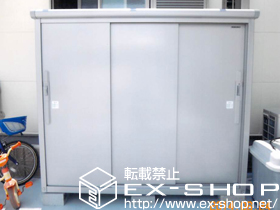 の物置・屋外倉庫 エスモ 一般型(ESD-1805EGL　SS) 施工例