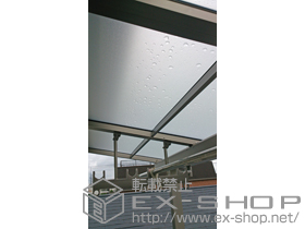 のバルコニー・ベランダ屋根 ライザーテラスII F型 屋根タイプ 単体 積雪〜20cm対応 施工例