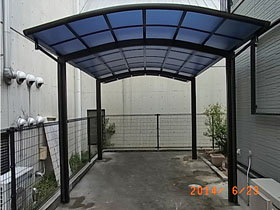 のカーポート レイナワンポートグラン　積雪〜20cm対応 施工例