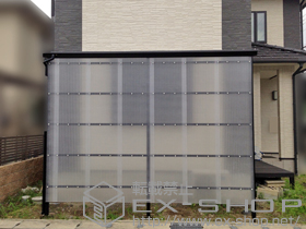 のストックヤード フリーヤード　オープンタイプ 積雪〜20cm対応 施工例