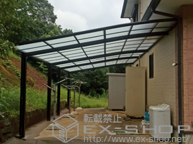 のカーポート ルーフポートシグマIII 縦連棟 積雪〜20cm対応 施工例