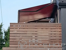 のオーニング・日よけ エルパティオプラス 手動式 施工例