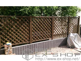 LIXIL ���N�V��(TOEX)�̃t�F���X �X�e�C�E�b�h�t�F���XM1�^ �Ԏd�؂�^�C�v �{�H��