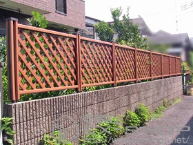 LIXIL ���N�V��(TOEX)�̃t�F���X�E��E�� �X�e�C�E�b�h�t�F���XM1�^ �Ԏd�؂�^�C�v �{�H��