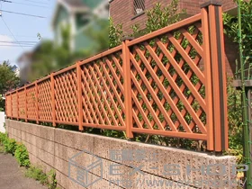 LIXIL ���N�V��(TOEX)�̃t�F���X �X�e�C�E�b�h�t�F���XM1�^ �Ԏd�؂�^�C�v �{�H��