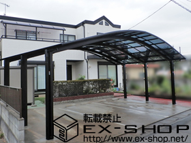 のカーポート リベルポートシグマIII 1500 3台用 積雪〜50cm対応 施工例