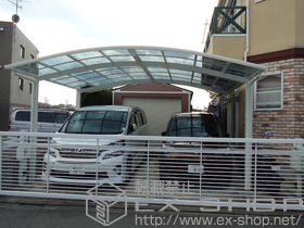 のカーポート レイナツインポートグラン　積雪〜20cm対応 施工例