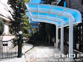 YKKAP�̃J�[�|�[�g ���C�i�L���b�v�|�[�g�O����50�@�ϐ�`50cm�Ή��{���E���T�|�[�g�i3�{����j �{�H��