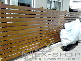 のフェンス・柵 ビューテクト S3型 自由柱 施工例