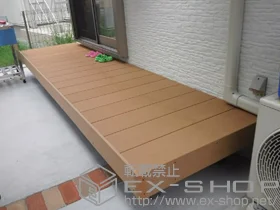 LIXIL ���N�V��(�g�X�e��)�̃E�b�h�f�b�L ���X�g�X�e�[�W ���[�܂� �{�H��