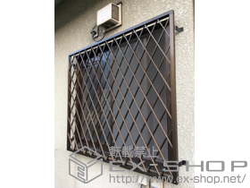 の面格子・窓格子 アルミ面格子 ヒシクロス 施工例