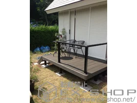 YKKAP�̃E�b�h�f�b�L ���E�b�h�f�b�L 200�{���E�b�h�X�e�b�v5�^ �VS�^�C�v(1�i)�{�V���v�����_���f�b�L�t�F���X1�^���}�؂̂݃^�C�v�� �{�H��