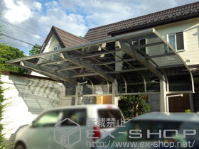 のカーポート レイナキャップポートグラン50　積雪〜50cm対応+着脱式サポート（3本入り） 施工例