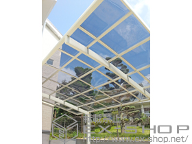 のカーポート カーブポートシグマIII 積雪〜20cm対応 施工例