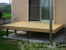 のウッドデッキ 樹ら楽ステージ 施工例