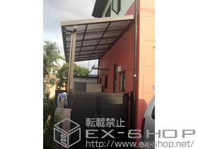 のテラス屋根 ナーラテラス 1500 テラスタイプ 連棟 積雪〜50cm対応 施工例