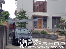 のカーポート エフルージュグラン 延長　積雪〜20cm対応 施工例