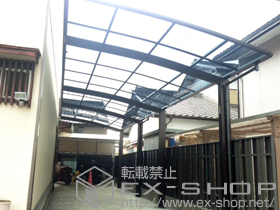 のカーポート プレシオスポート 縦連棟 積雪〜20cm対応 施工例