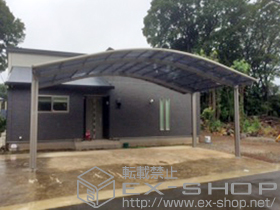 のカーポート リベルポートシグマIII 3台用 積雪〜20cm対応 施工例