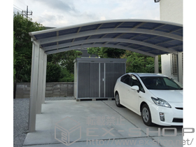 のカーポート レイナツインポートグラン50 積雪〜50cm対応 施工例