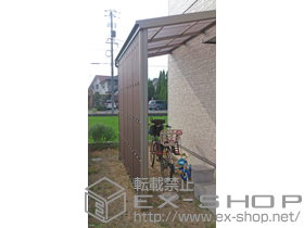 のストックヤード フリーヤード　オープンタイプ 積雪〜20cm対応 施工例