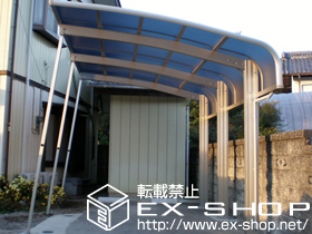 のカーポート レイナキャップポートグラン50　積雪〜50cm対応＋着脱式サポート（3本入り） 施工例