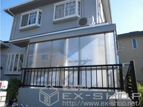 LIXIL ���N�V��(�g�X�e��)�̃e���X���� ���C�U�[�e���XII F�^ �e���X�^�C�v �P�� �ϐ�`20cm�Ή�+�݂艺��������(���C�h)�O�ʃX�N���[�� �{�H��