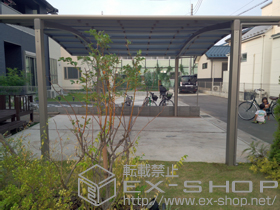 のカーポート カーブポートシグマIII ワイド 積雪〜20cm対応 施工例