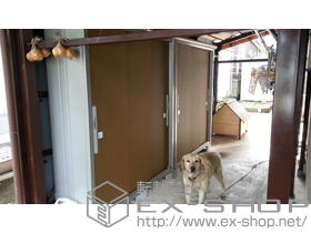 の物置・屋外倉庫 エスモ 一般型( ESD-2106AGL) 施工例