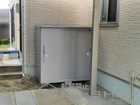 の物置・屋外倉庫 エスモ 一般型(ESD-1507EGL SS ) 施工例