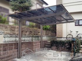 のカーポート アーキフィット 積雪〜20cm対応 施工例