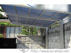 のカーポート エフルージュグラン　積雪〜20cm対応 施工例