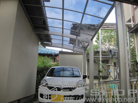 のカーポート レイナポートグラン 延長　積雪〜20cm対応 施工例