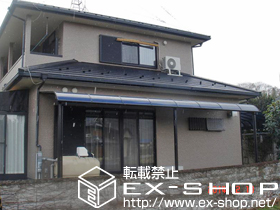 のテラス屋根 ライザーテラスII R型 テラスタイプ 連棟 積雪〜20cm対応 施工例