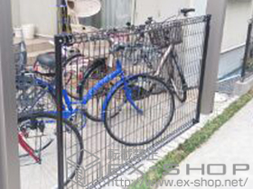 のフェンス・柵 ハイグリッドフェンスN1型 間仕切りタイプ 施工例