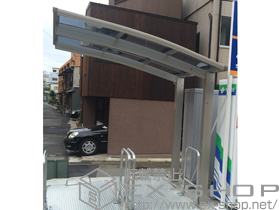 のサイクルポート・駐輪場 プレシオスポート ミニ 積雪〜20cm対応 施工例